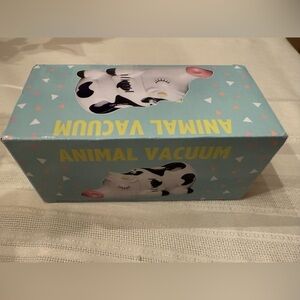 NIB Animal Mini Tabletop Vacuum - Cow